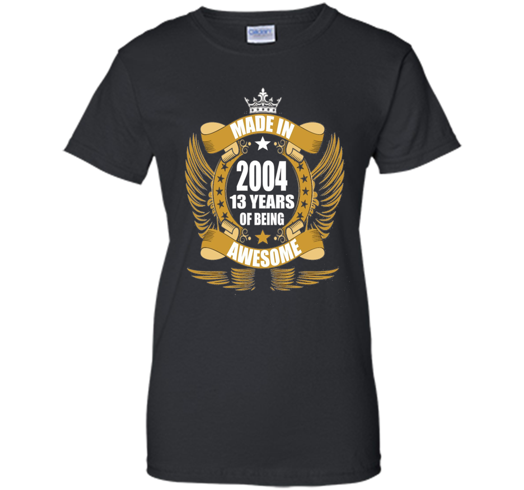 13th birthday Gift Idea 13 Year Old Boy Girl Shirt 2004