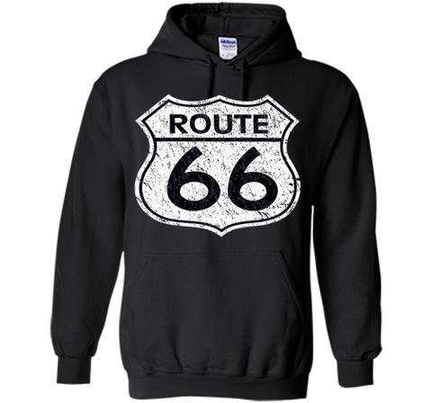 Historical Route 66 Distressed Vintage Look T Shirt