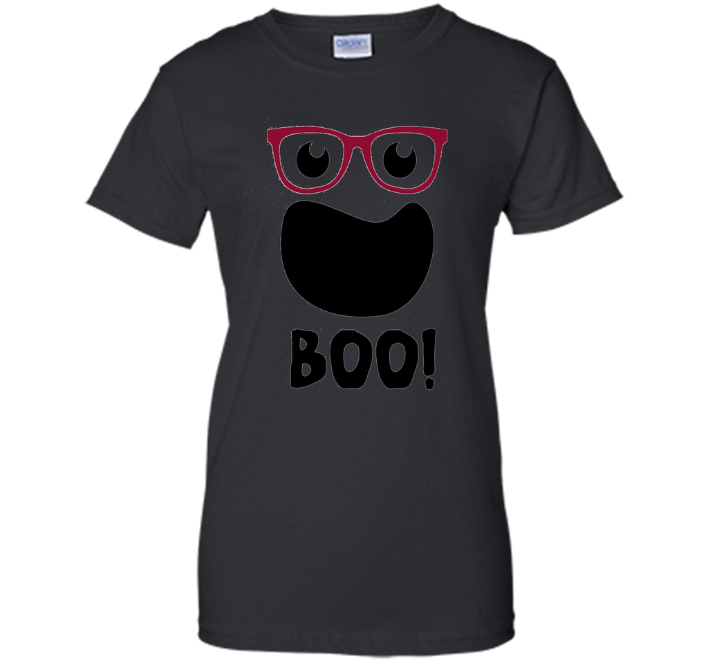 Halloween Ghost with Hipster Glasses Shirt t-shirt