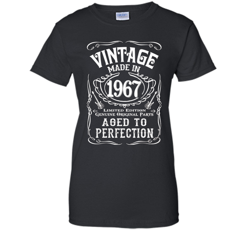 Vintage Made In 1967 Birthday Gift Idea T Shirt