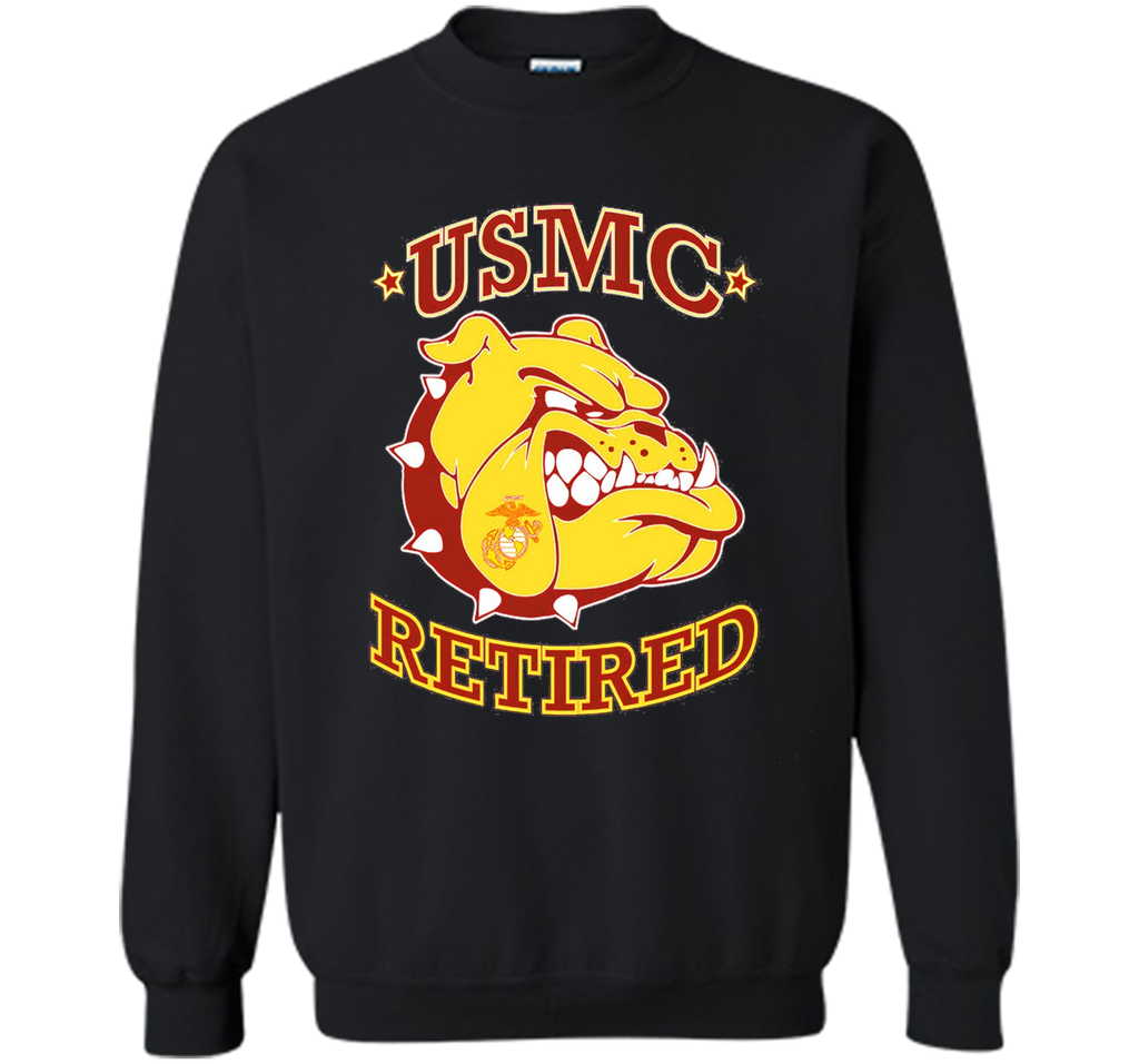 RETIRED US MARINE BULLDOG Tshirt