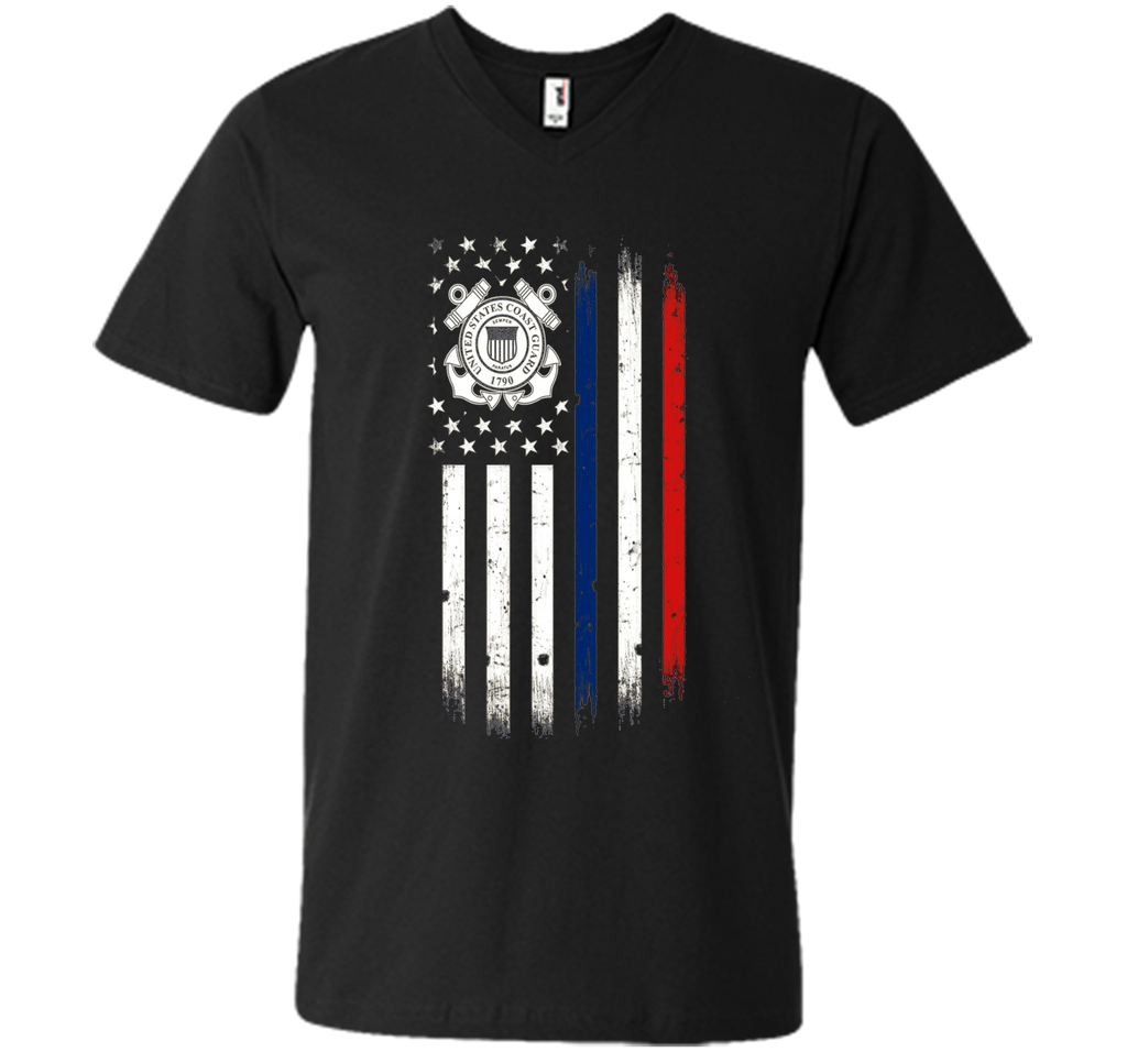 US Coast Guard American Flag Tshirt cool shirt