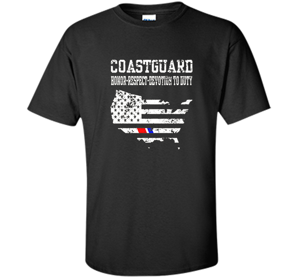 US Coast Guard - Honor, Respect, Devotion To Duty Tshirt shirt