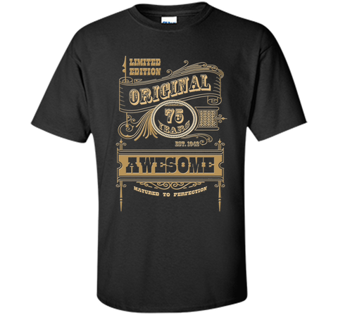 Best 75th Birthday Made in 1942 Awesome T-Shirt Gift Idea