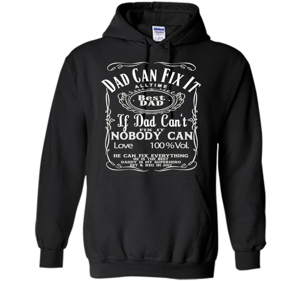 I Love my Dad BEST DAD DADDY CAN FIX IT - Superhero T-Shirt