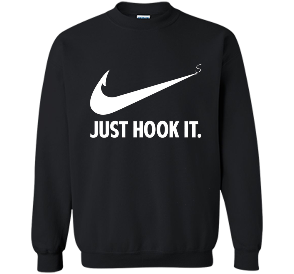 Funny Fisher Love Fishing Quote Gift,  Just Hook It T-Shirt