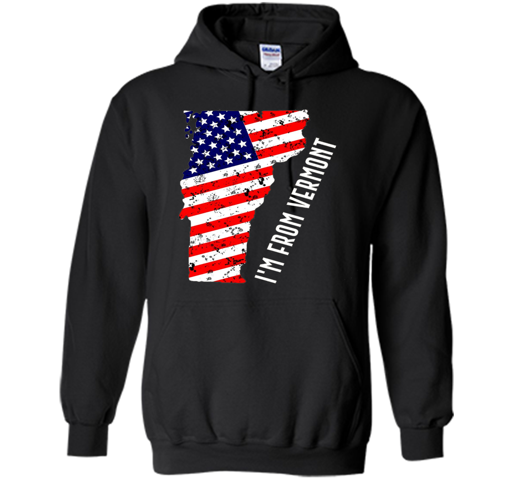 Proud of Vermont USA flag Independence day Tshirt