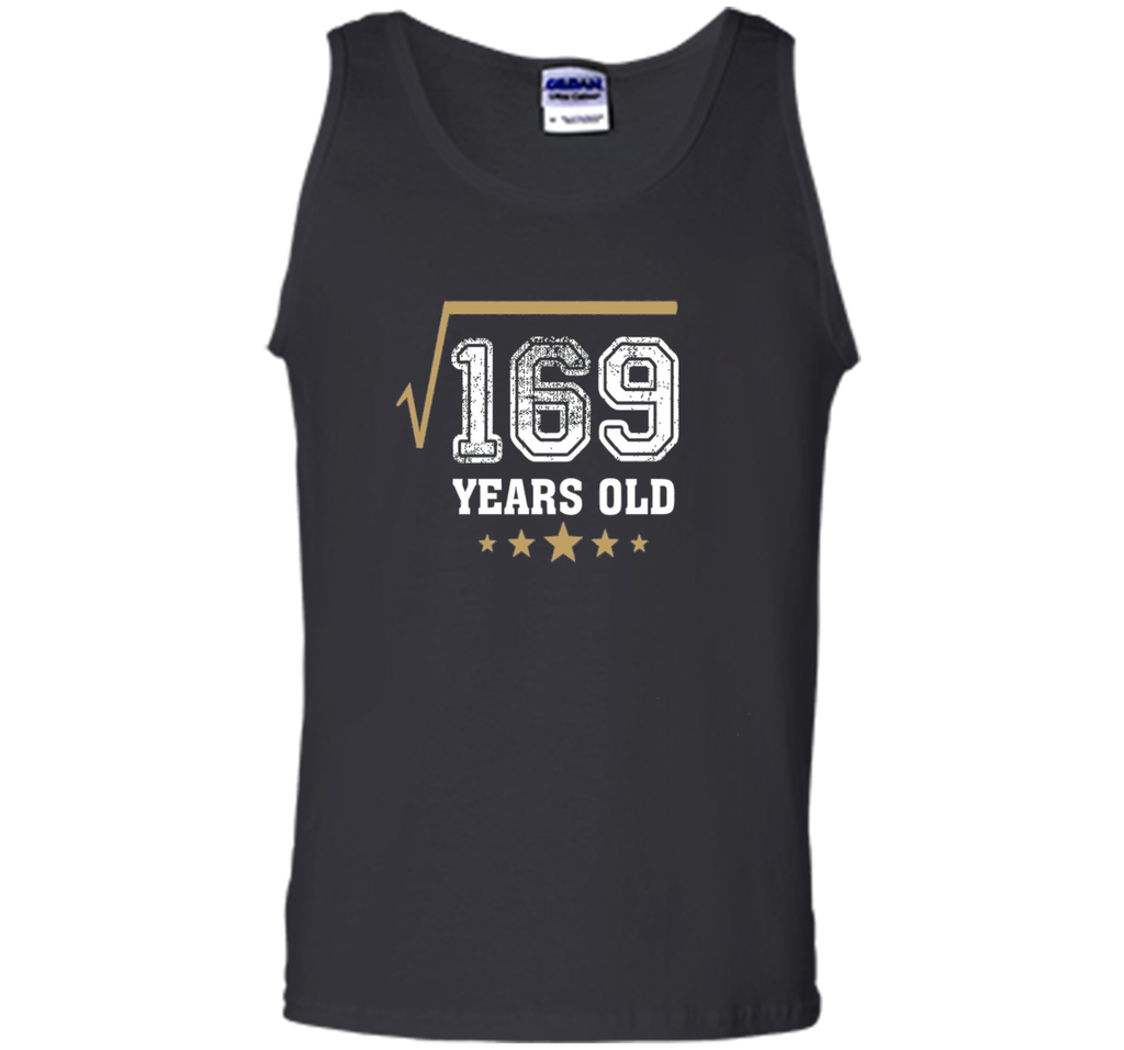 SQUARE ROOT OF 169 13 YRS YEARS OLD 13TH BIRTHDAY T-SHIRT