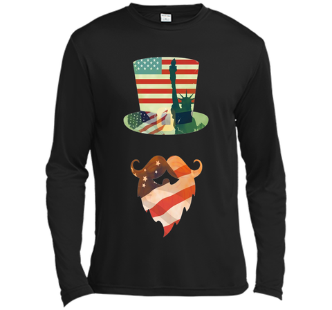Funny Dabbing Shirt Patriotic Sam United States Of America