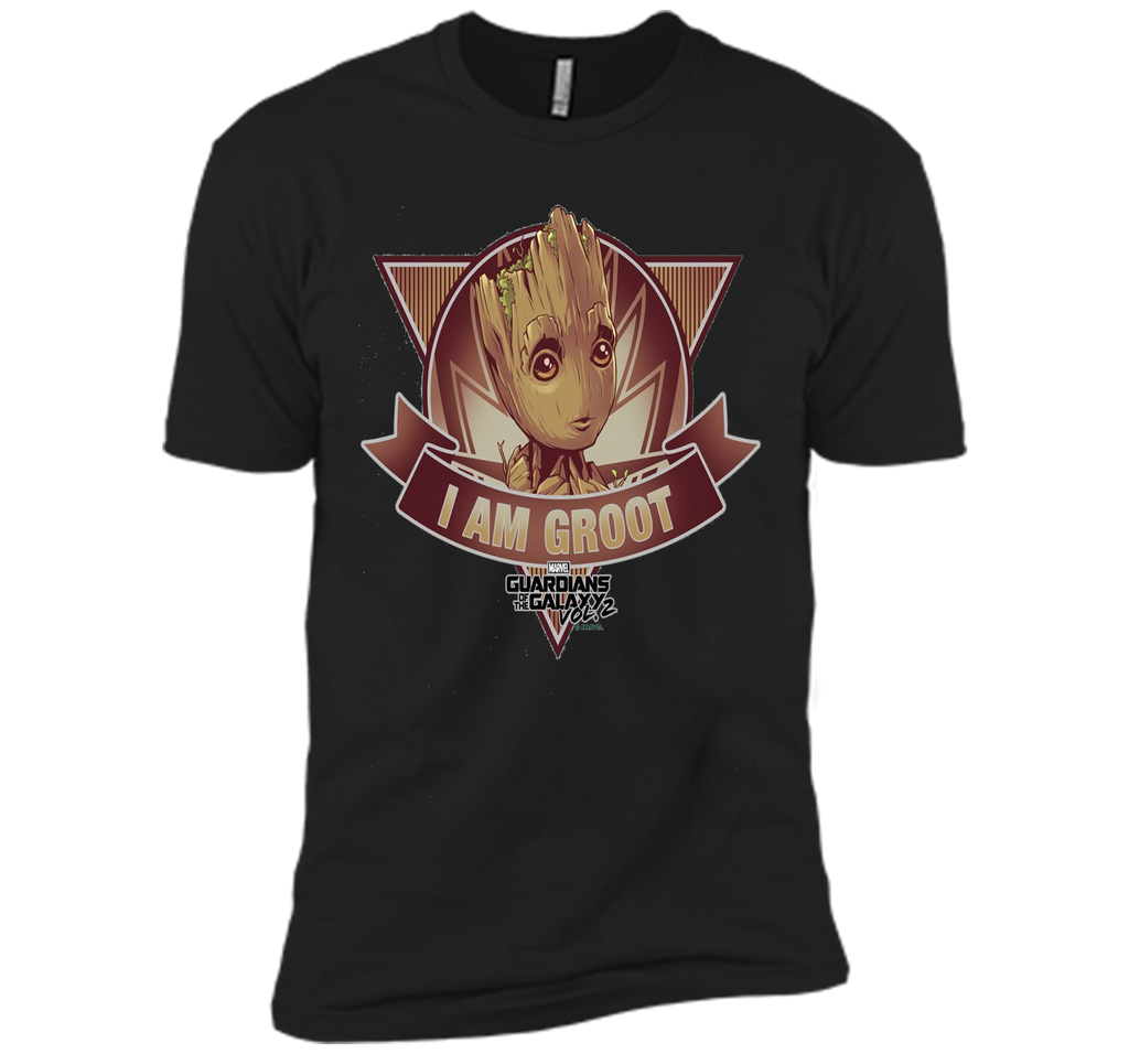 Marvel Groot Guardians of Galaxy 2 Banner Graphic T-Shirt