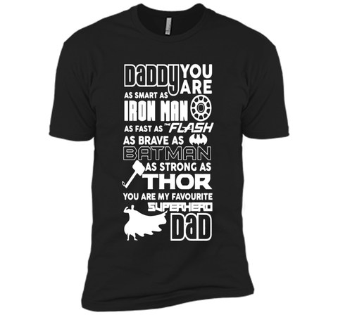 Fun-Gly : Daddy Superhero T shirt, Fathers Day Gift