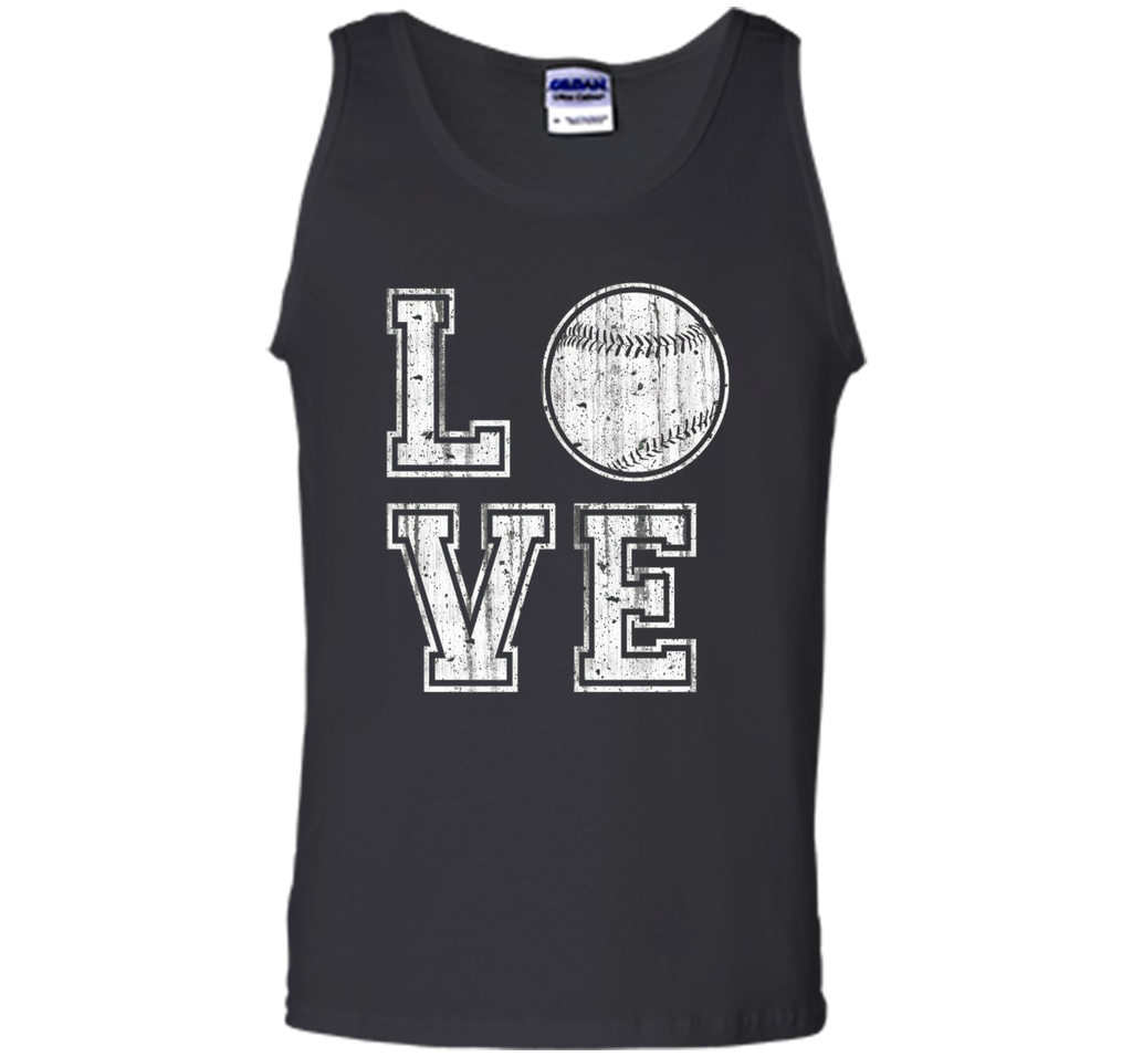 I Love Baseball Ball T Shirt Baseball Gift for Mom Dad Fan