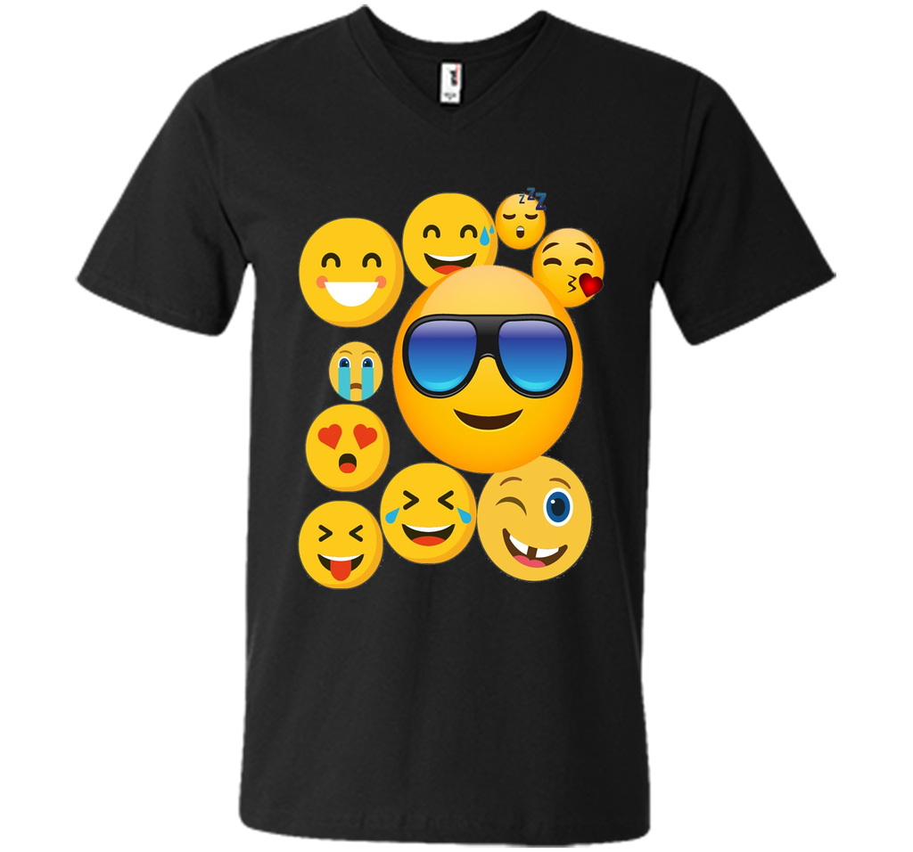 emoji wear -shirt Emoticon Cute smileys Face T-Shirt