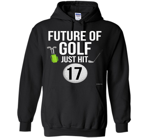 17th Birthday Golf T Shirt 17 Year Old Birthday Gift Tee