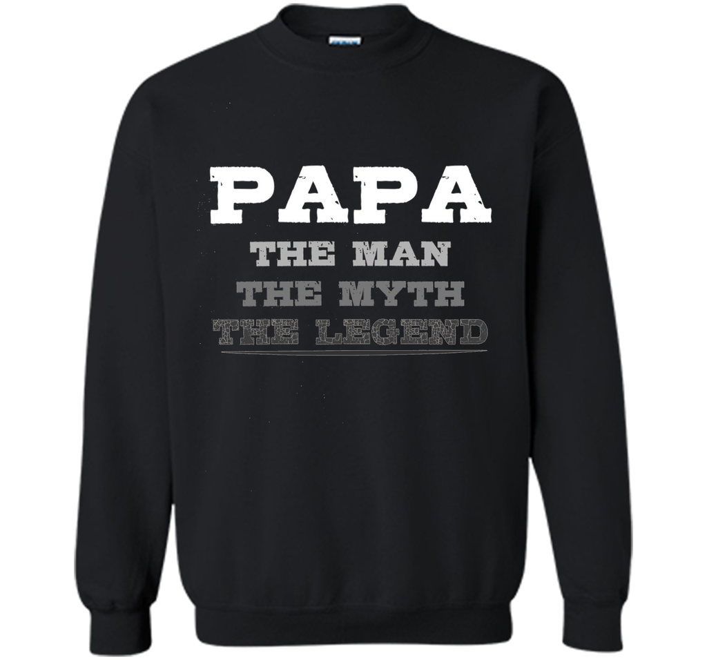 Men's Papa The Man Myth Legend Father's Day Shirt
