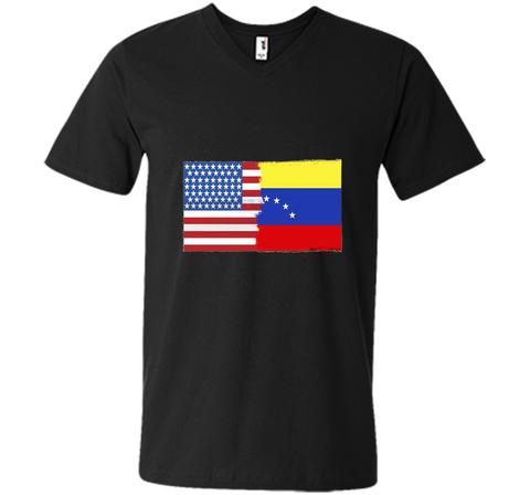 Venezuelan American Half Venezuela Half America Flag Shirt