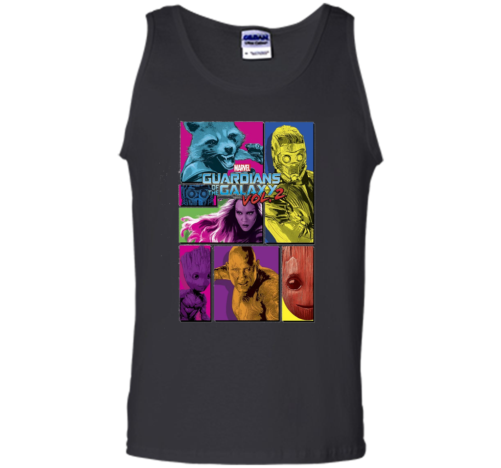 Marvel Guardians of the Galaxy 2 Team Puzzle Graphic T-Shirt