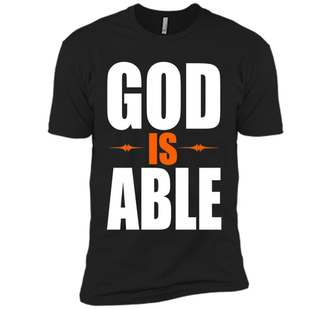 God is Able Quality Christian T-Shirt