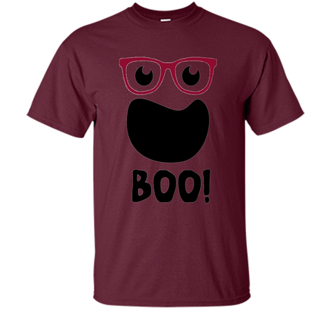 Halloween Ghost with Hipster Glasses Shirt t-shirt