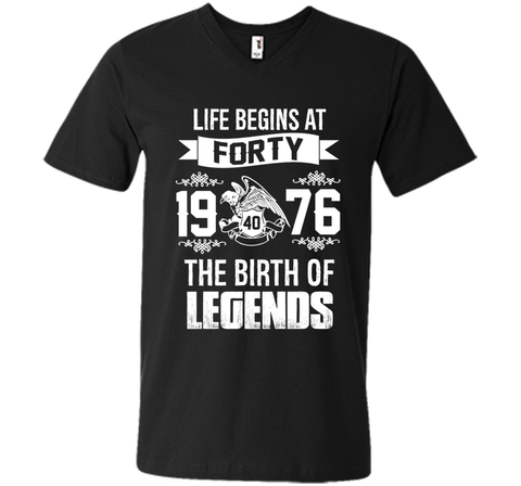 1976 - Life Begins At Forty The Birth of Legends Shirt