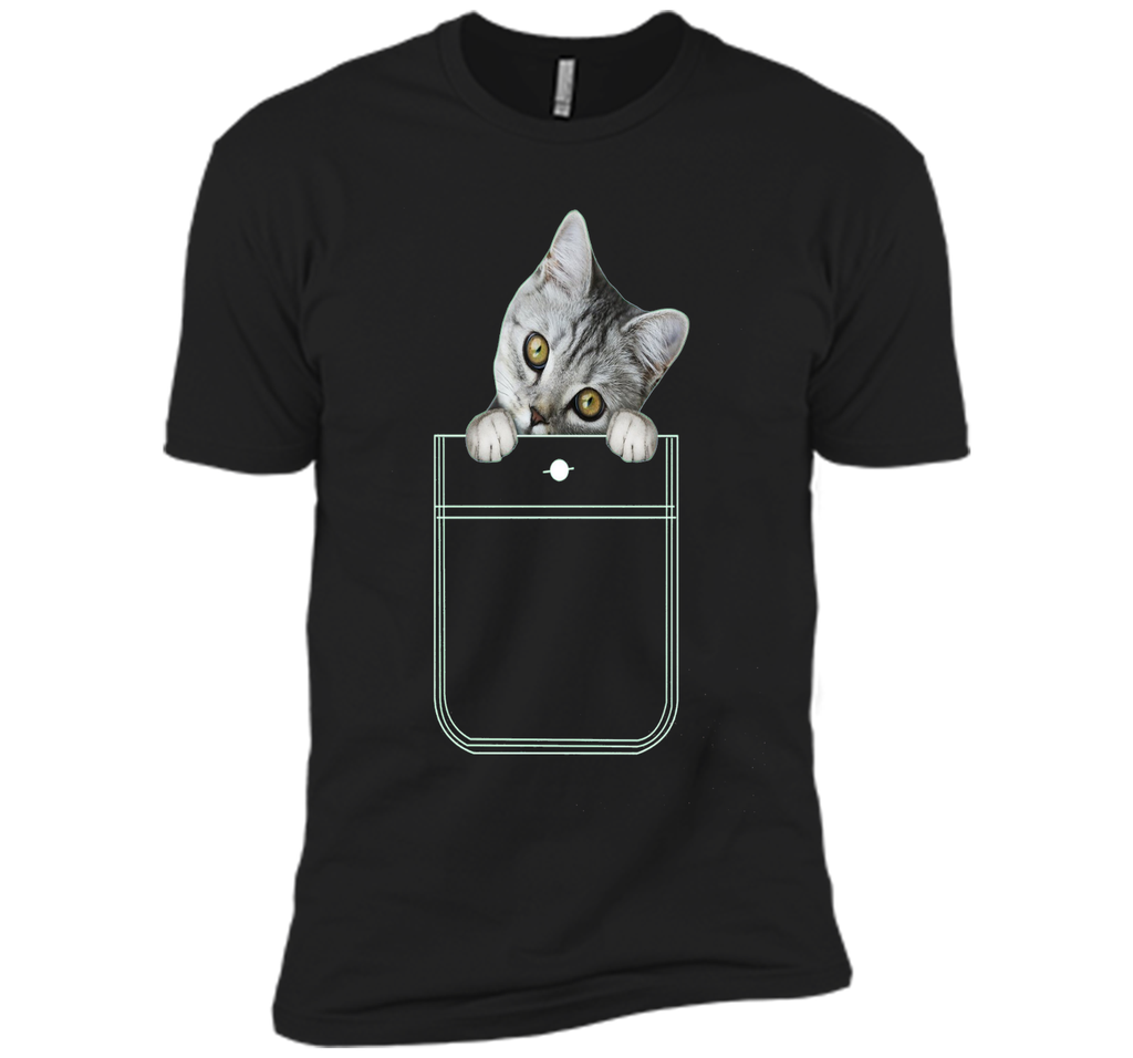 Adorable Cat Shirt, Kitty in My Pocket Tee by Zany Brainy