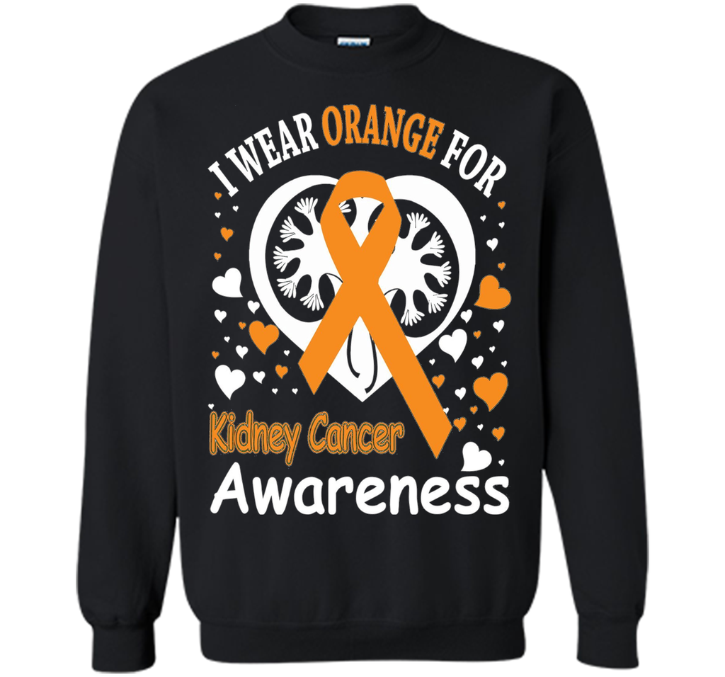 I Wear Orange For Kidney Cancer Awareness Shirt