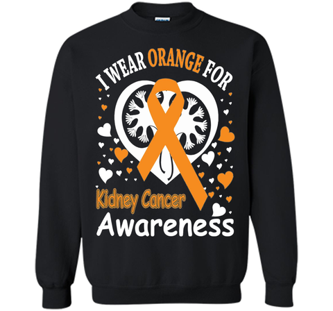 I Wear Orange For Kidney Cancer Awareness Shirt