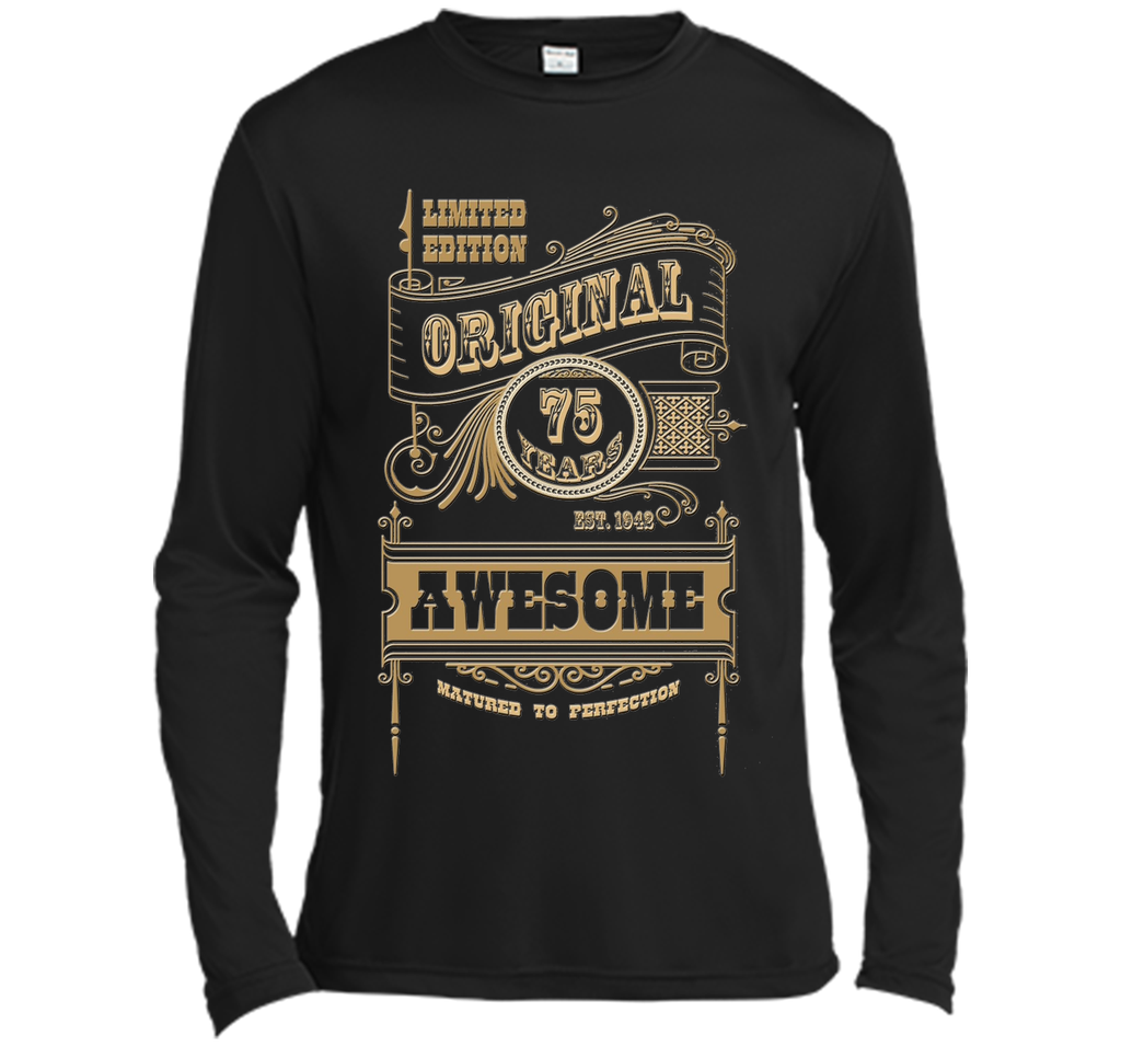Best 75th Birthday Made in 1942 Awesome T-Shirt Gift Idea