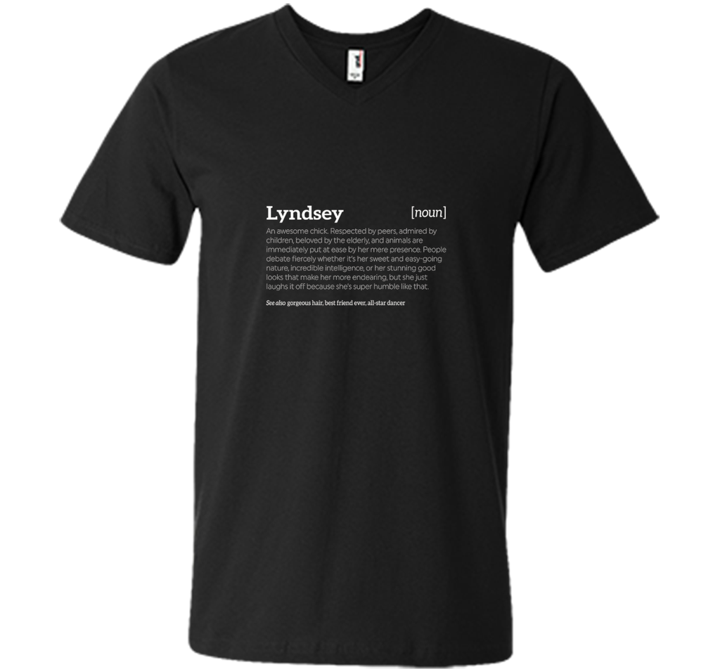Lyndsey is an Awesome Chick | Funny Compliment T-shirt