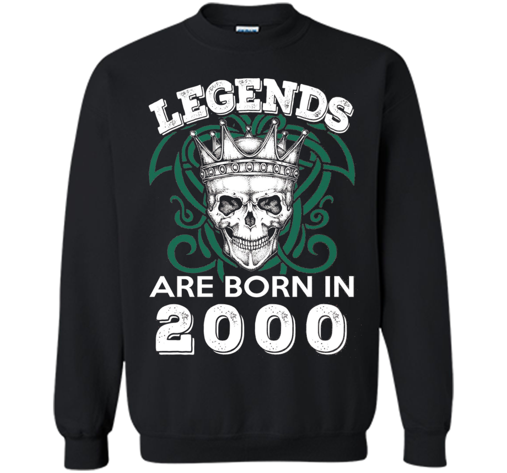 Legends Are Born In 2000 17 Year Old 17th Birthday Gift Idea
