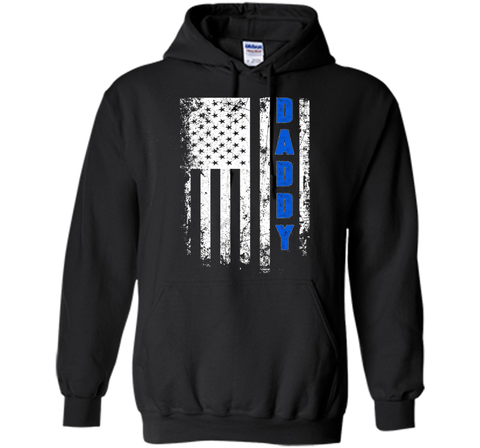 Father's Day t-Shirt - America Daddy Flag Blue