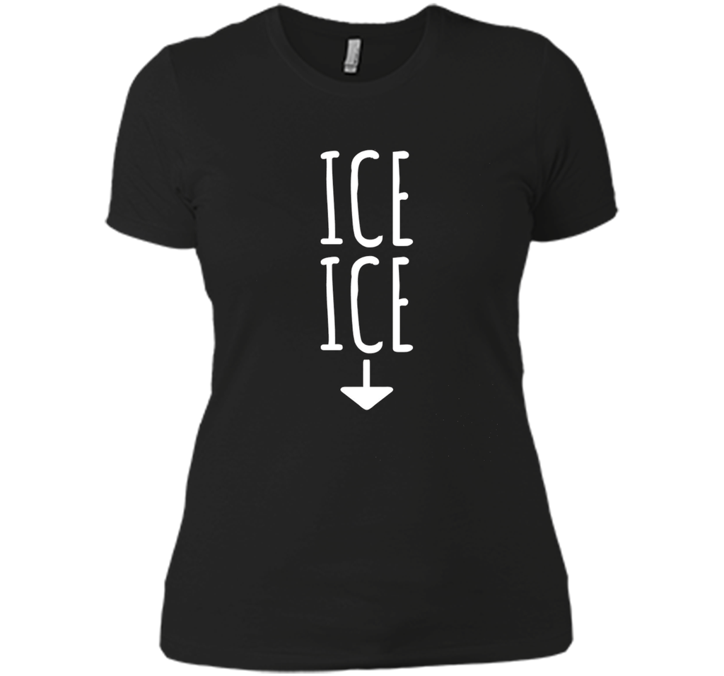 Ice Twice Pregnancy Announcement Funny T-Shirt