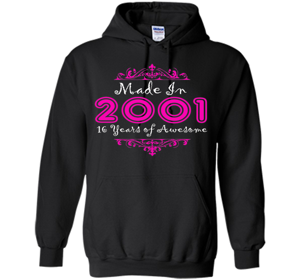Age 16 Years 2000 2001 Perfect 16th Birthday Gift T-Shirt