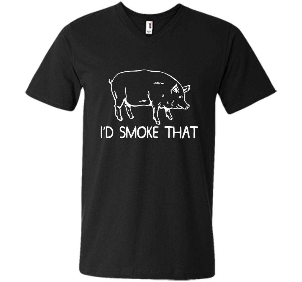I'd Smoke That Pig BBQ T-Shirt