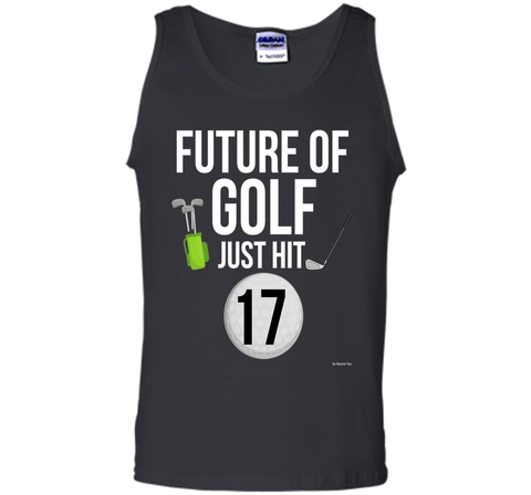 17th Birthday Golf T Shirt 17 Year Old Birthday Gift Tee