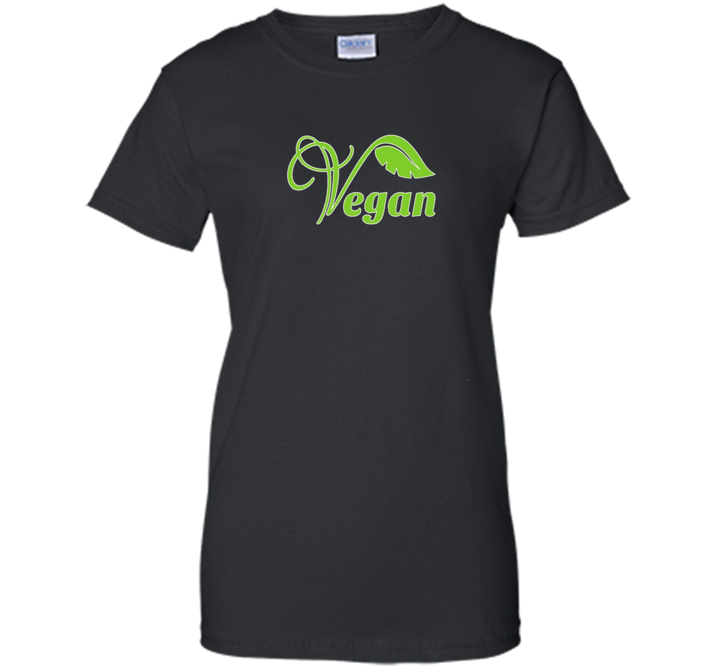 Vegan Leaf T-Shirt for Men, Women and Kids