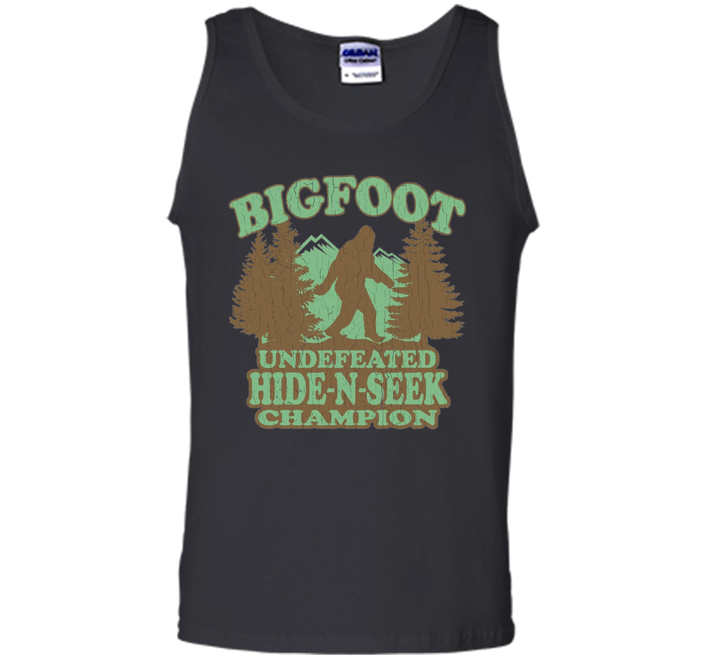Bigfoot Hide-n-seek Champion T-shirt Funny Sasquatch Gift