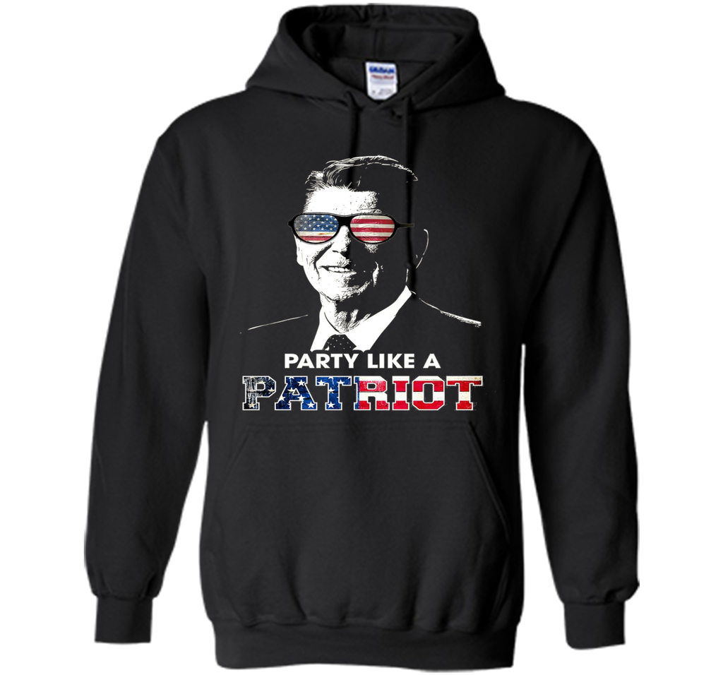 Party Shirt Like A Patriot Reagan USA Pride vintage