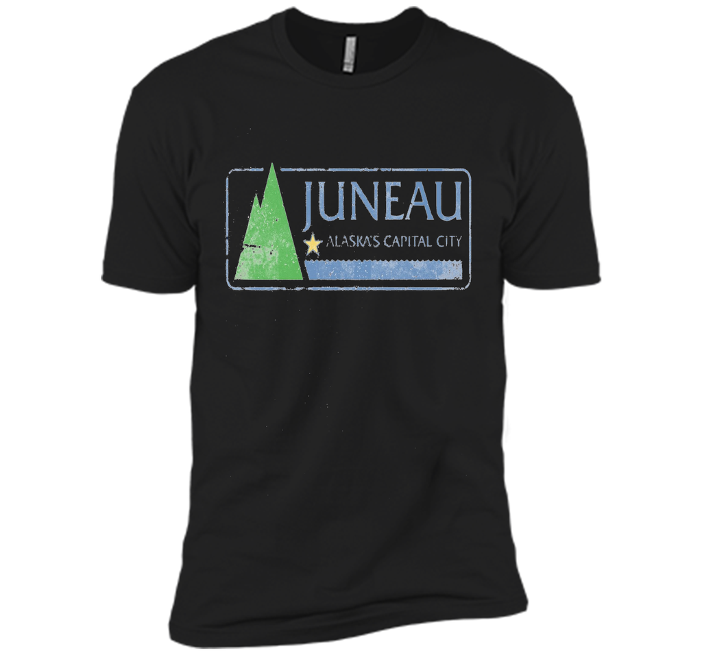 City Flag of Juneau Alaska Travel T Shirt