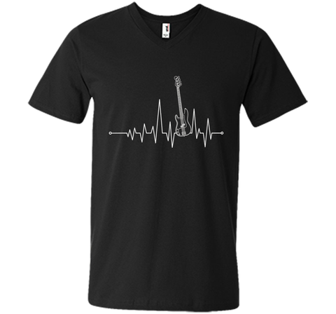 Guitar Heartbeat - Bass Guitar T shirt