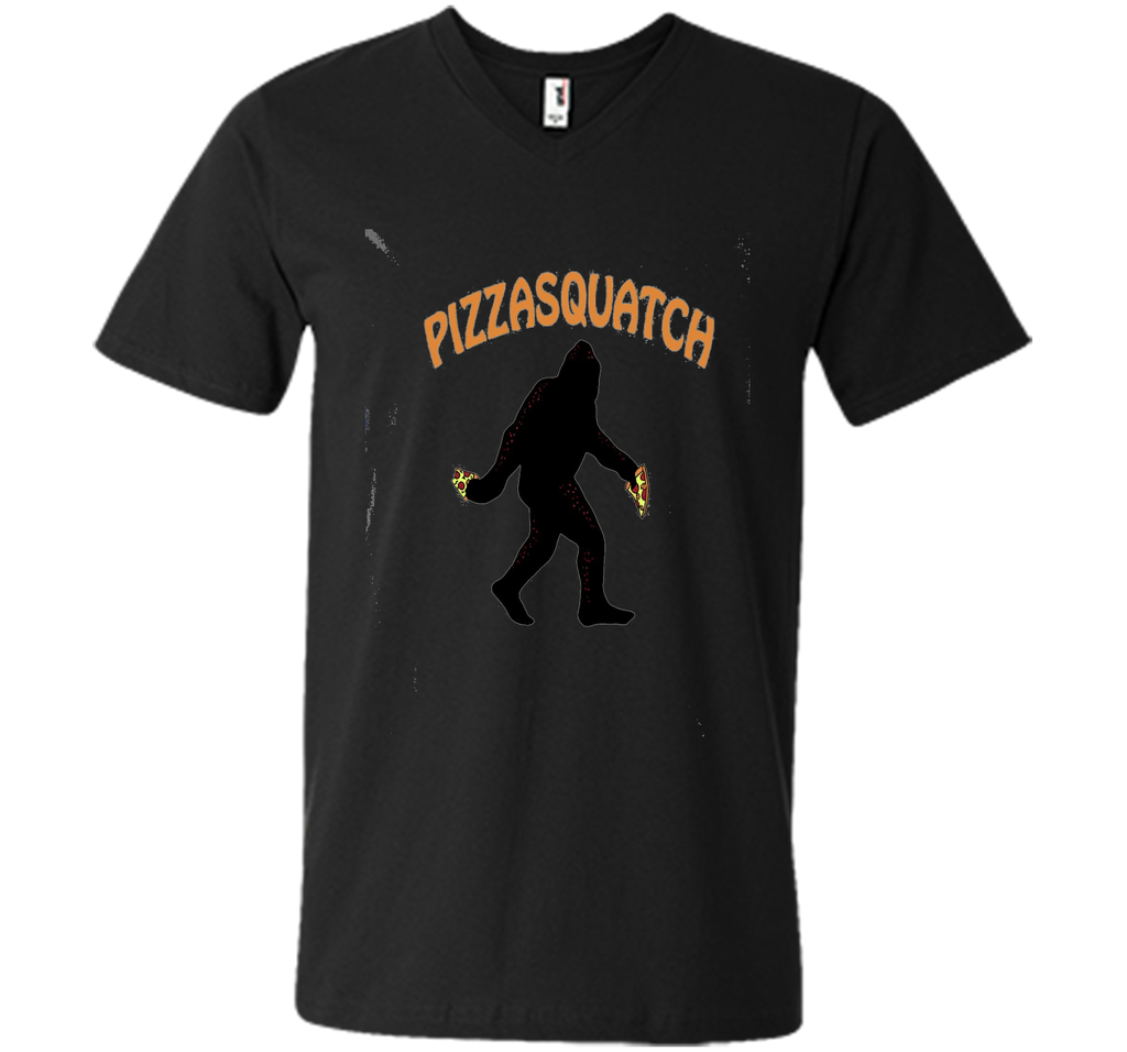 Pizza Sasquatch Bigfoot funny t-shirt gift t-shirt