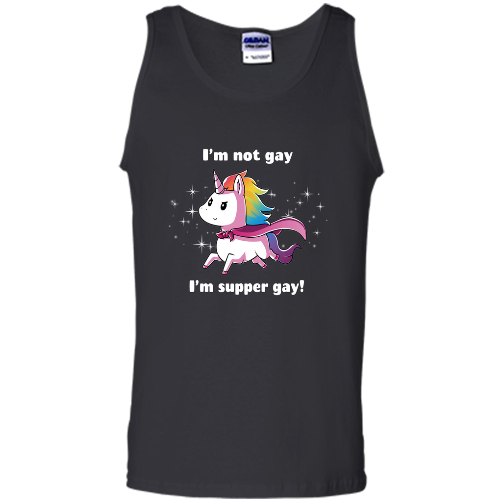 I'm super gay-lovely unicorn tshirt