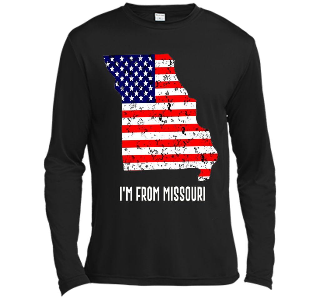 Proud of Missouri-US flag Independence day Tshirt