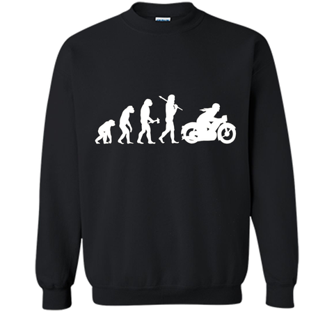 Funny Vintage Motorcycle Motorbike Bikie Evolution T-Shirt