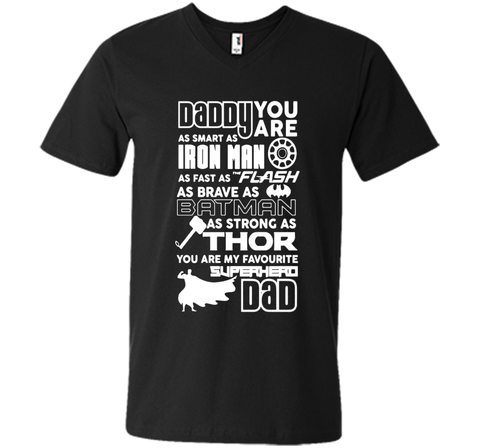 Fun-Gly : Daddy Superhero T shirt, Fathers Day Gift