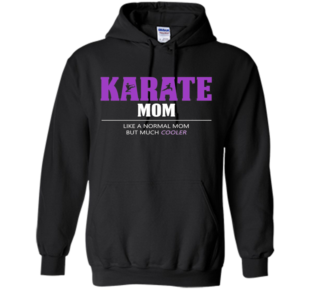 Karate Mom Cool Purple T Shirt