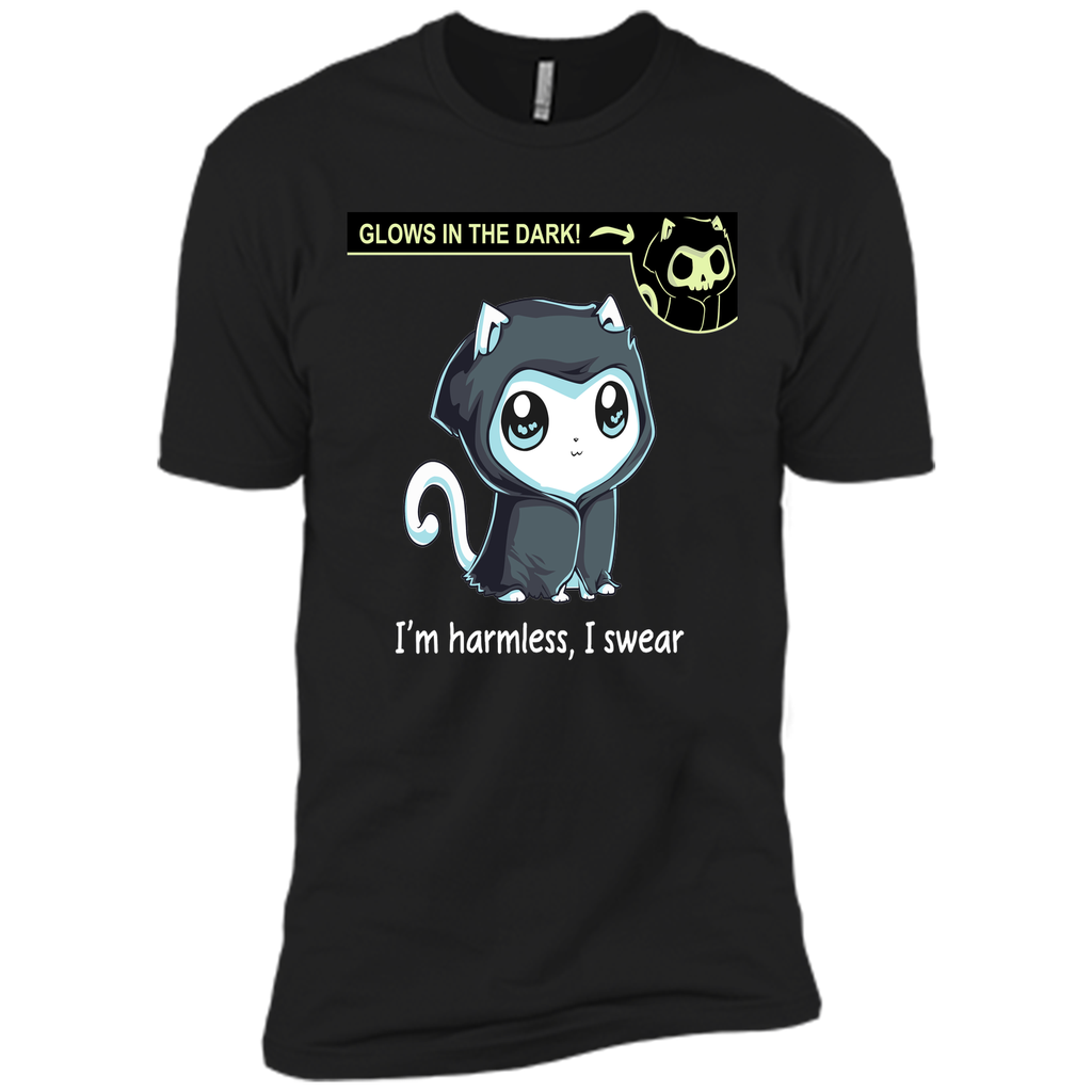 grim kitty, i'm harmless, i wear-lovely cat-lovely animal t shirt