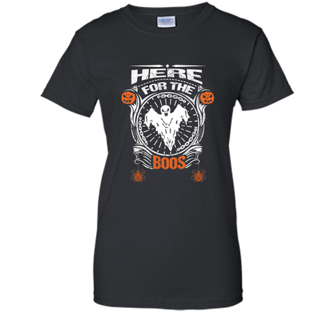 Boos Tshirt Halloween Ghost and Spider Tshirt shirt