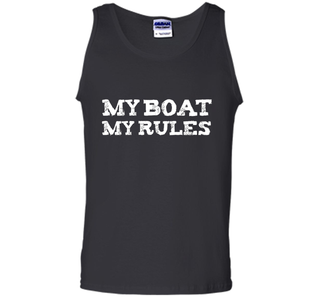My Boat My Rules Funny T-shirt Captain Ship Sailor Sailing