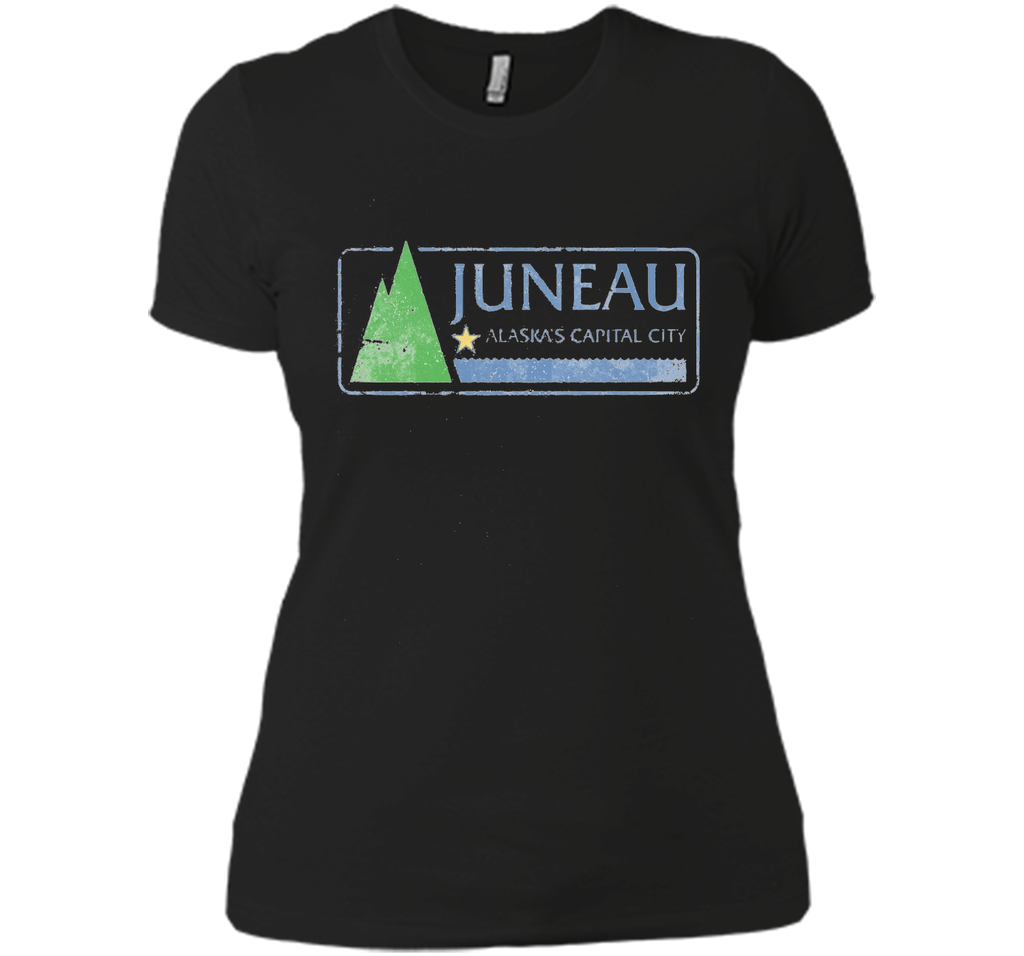 City Flag of Juneau Alaska Travel T Shirt